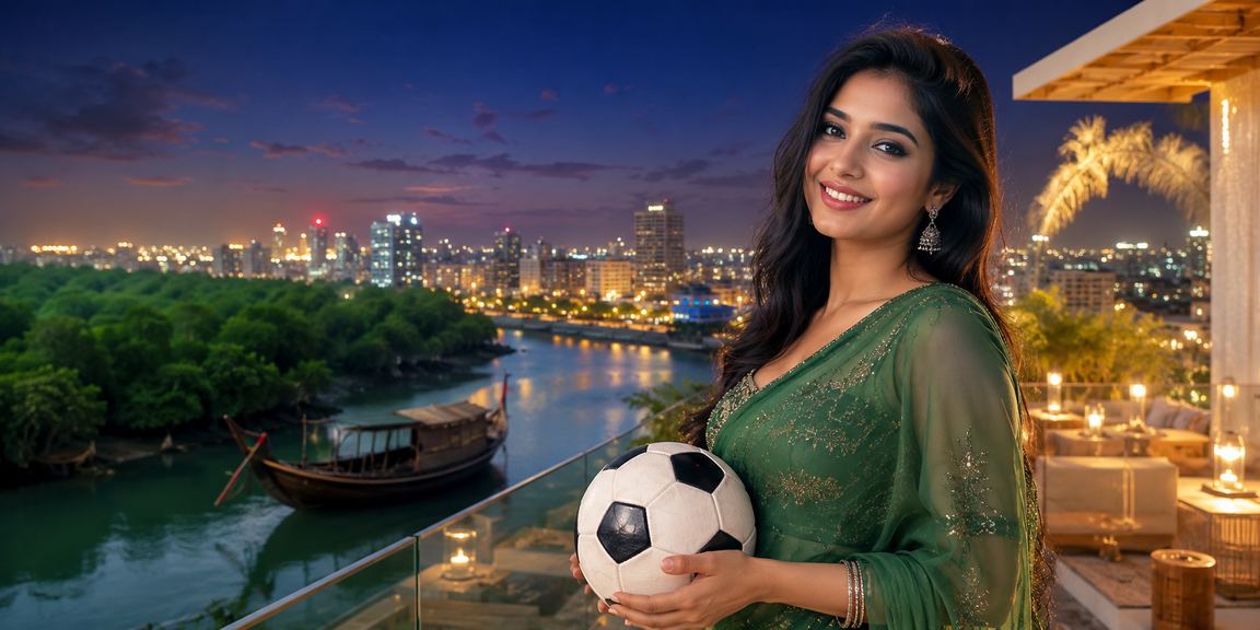 বাংলাদেশে ফুটবল ম্যাচে লাইভ বেটিং করছেন একজন বেটার